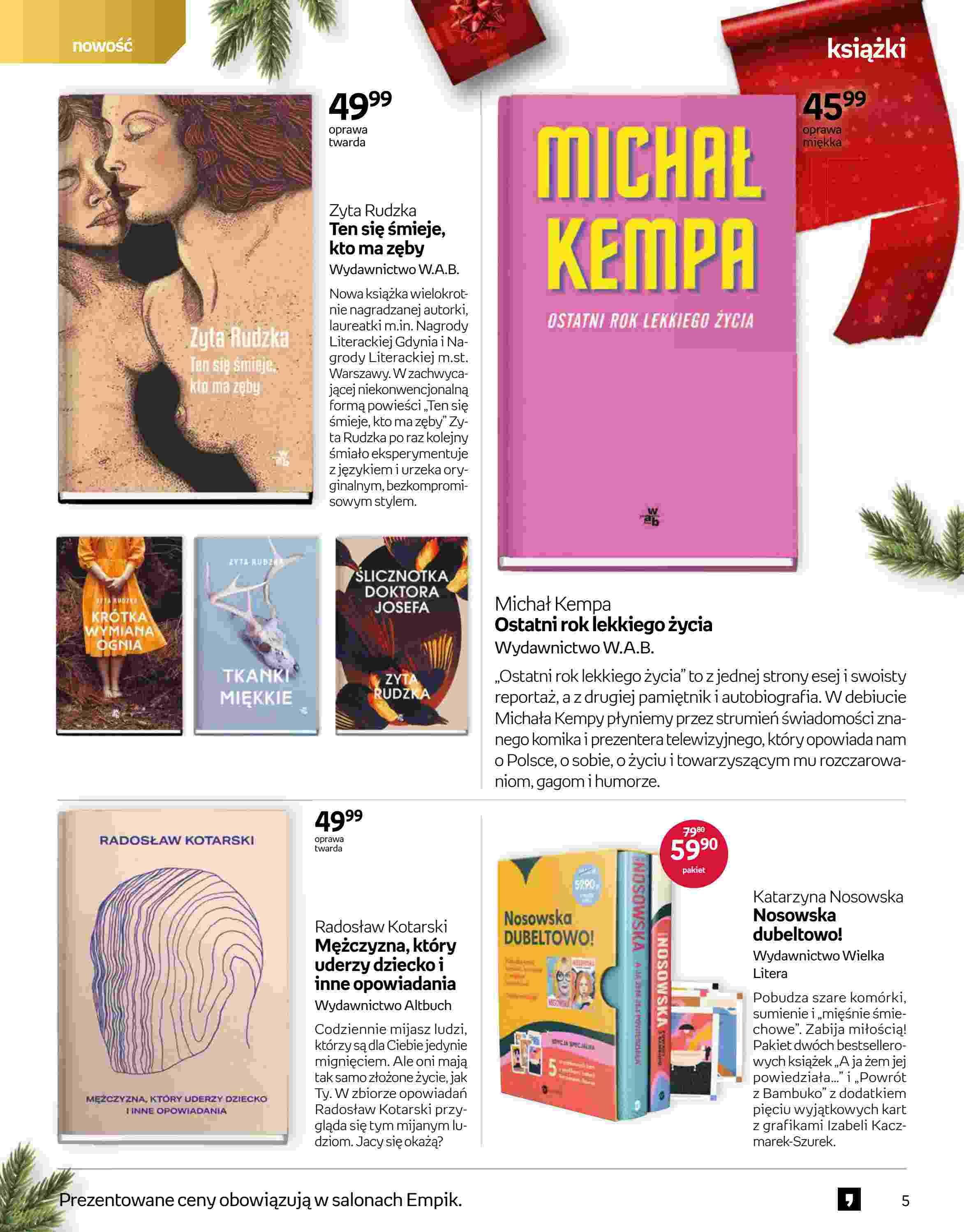 Gazetka promocyjna empik str. 5