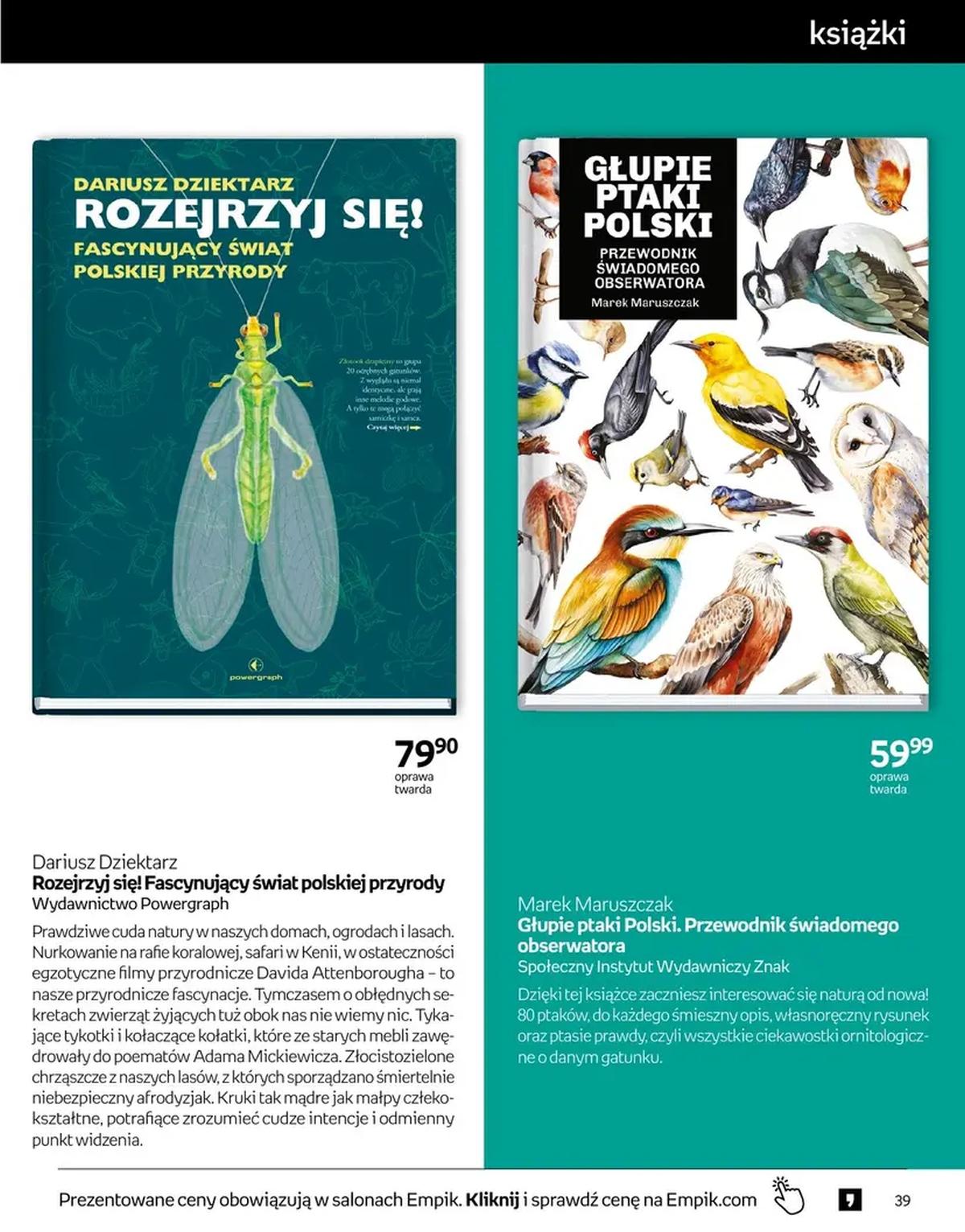 Gazetka promocyjna empik str. 39