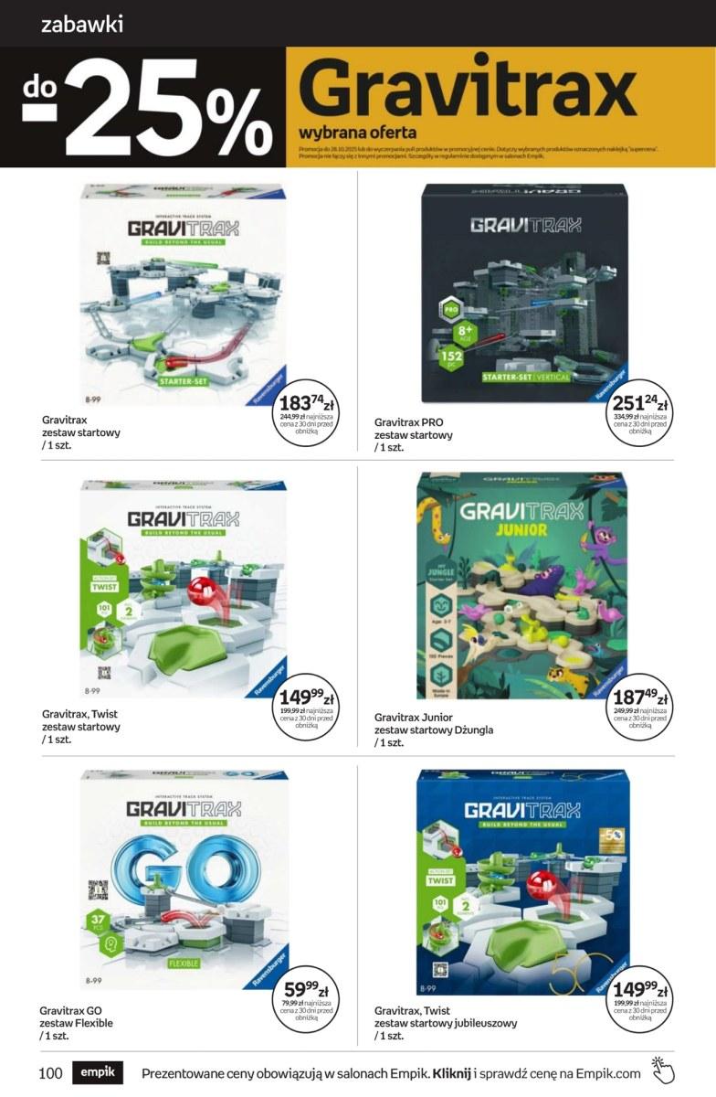 Gazetka promocyjna empik str. 100