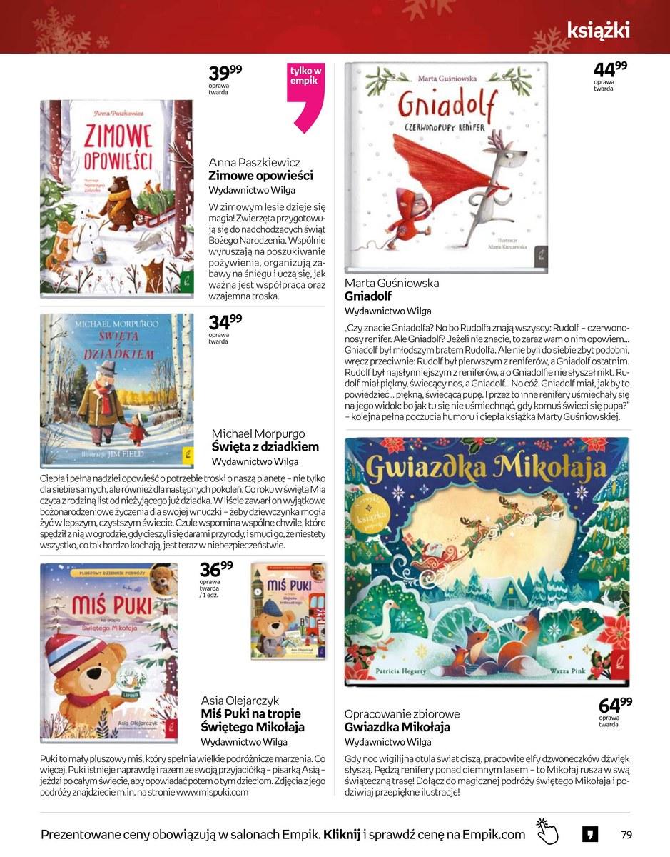 Gazetka promocyjna empik str. 79