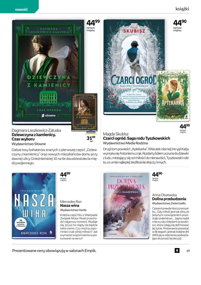 Gazetka promocyjna empik str. 19