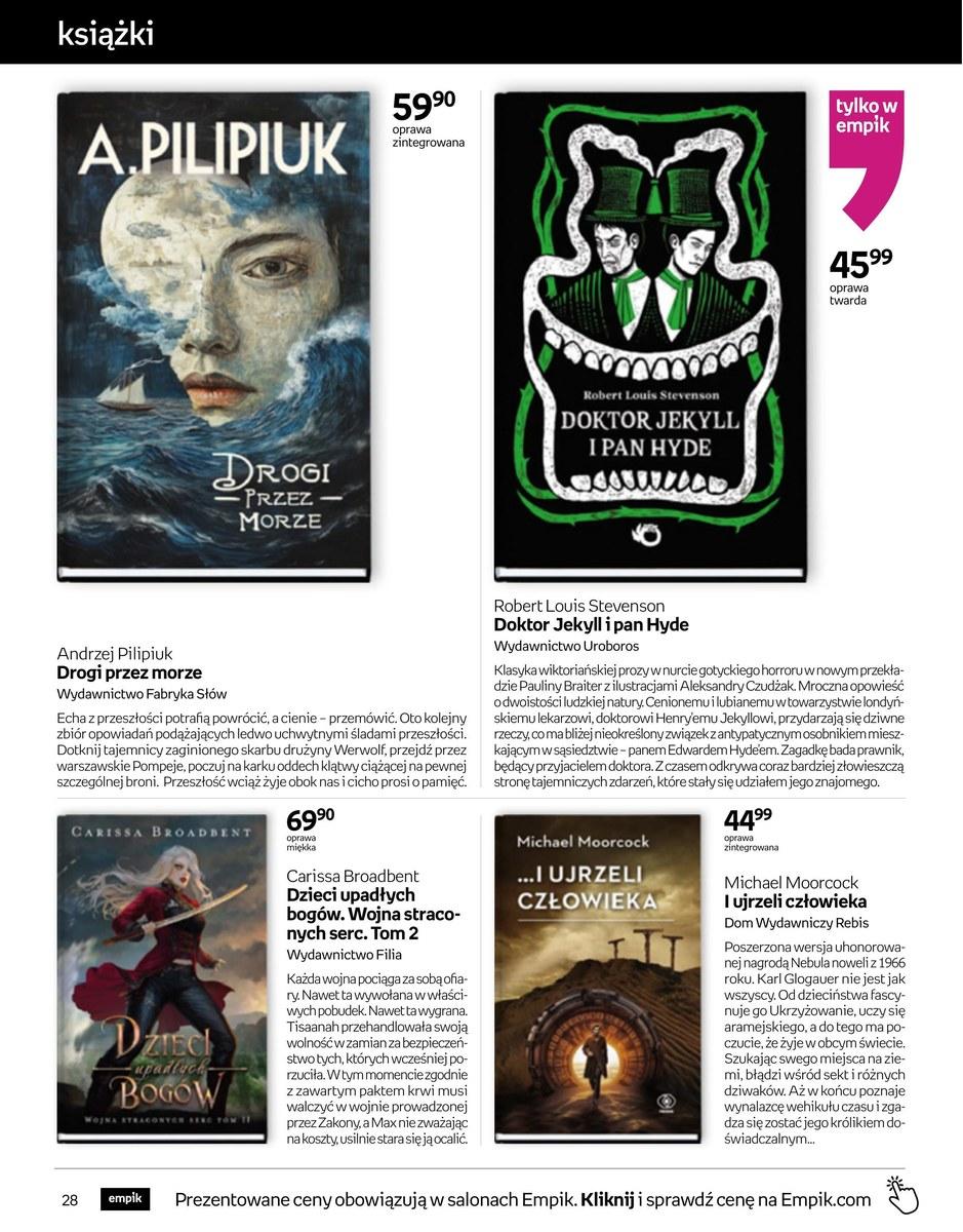 Gazetka promocyjna empik str. 28