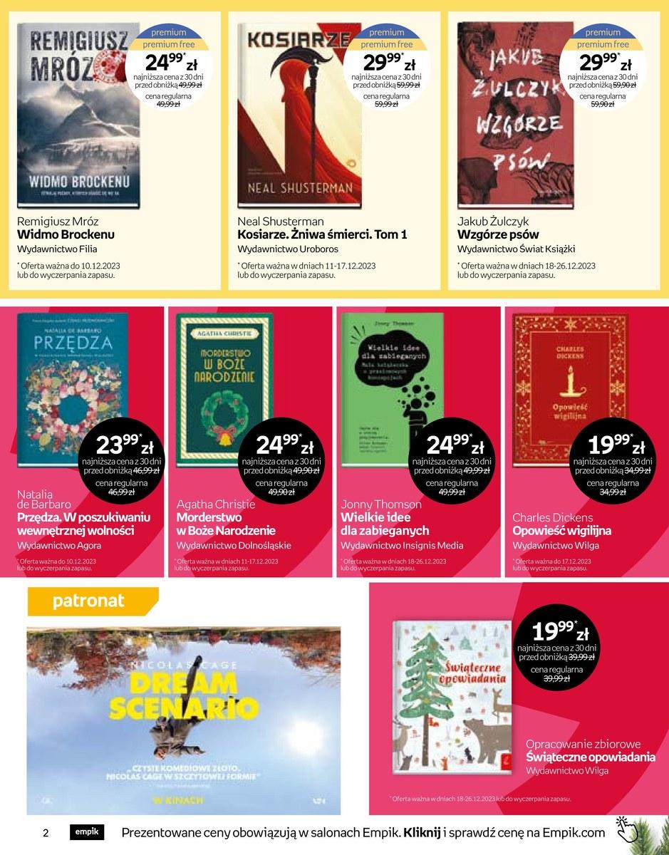 Gazetka promocyjna empik str. 2