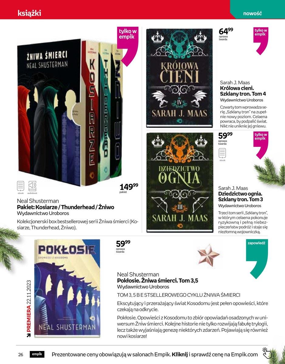 Gazetka promocyjna empik str. 26