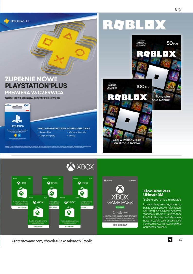 Gazetka promocyjna empik str. 48