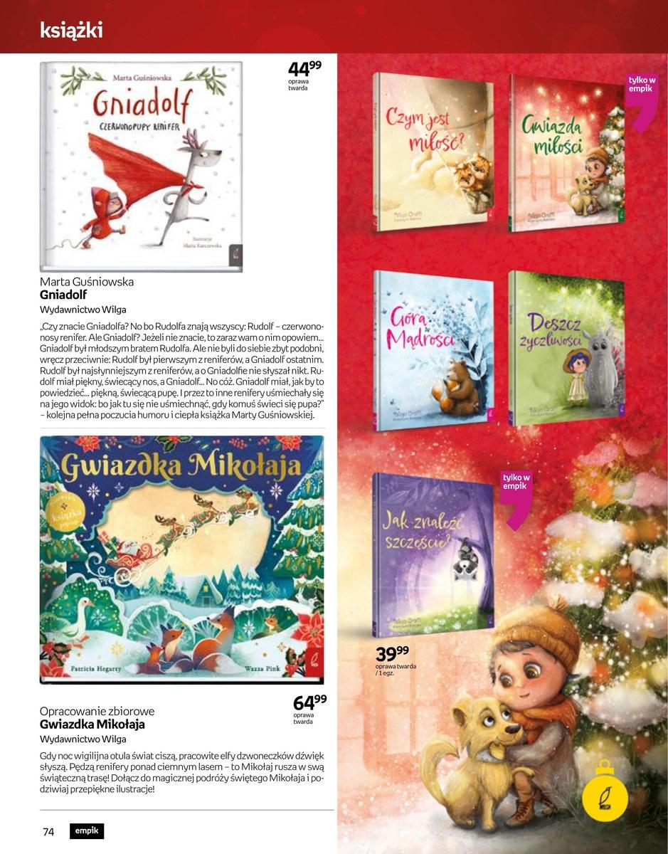 Gazetka promocyjna empik str. 74