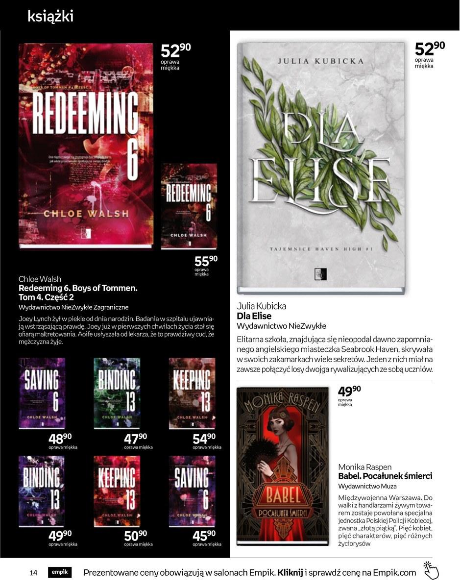 Gazetka promocyjna empik str. 14