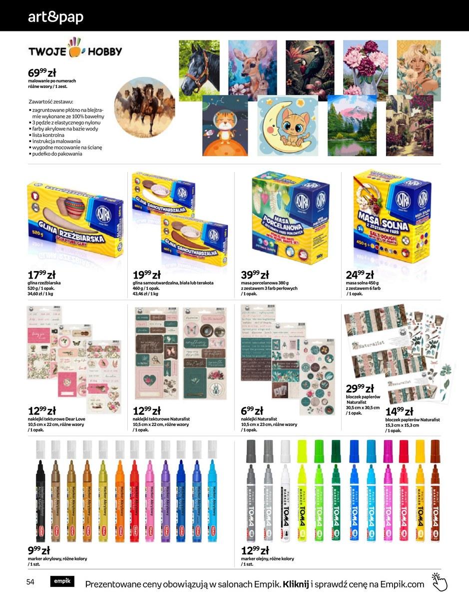 Gazetka promocyjna empik str. 54