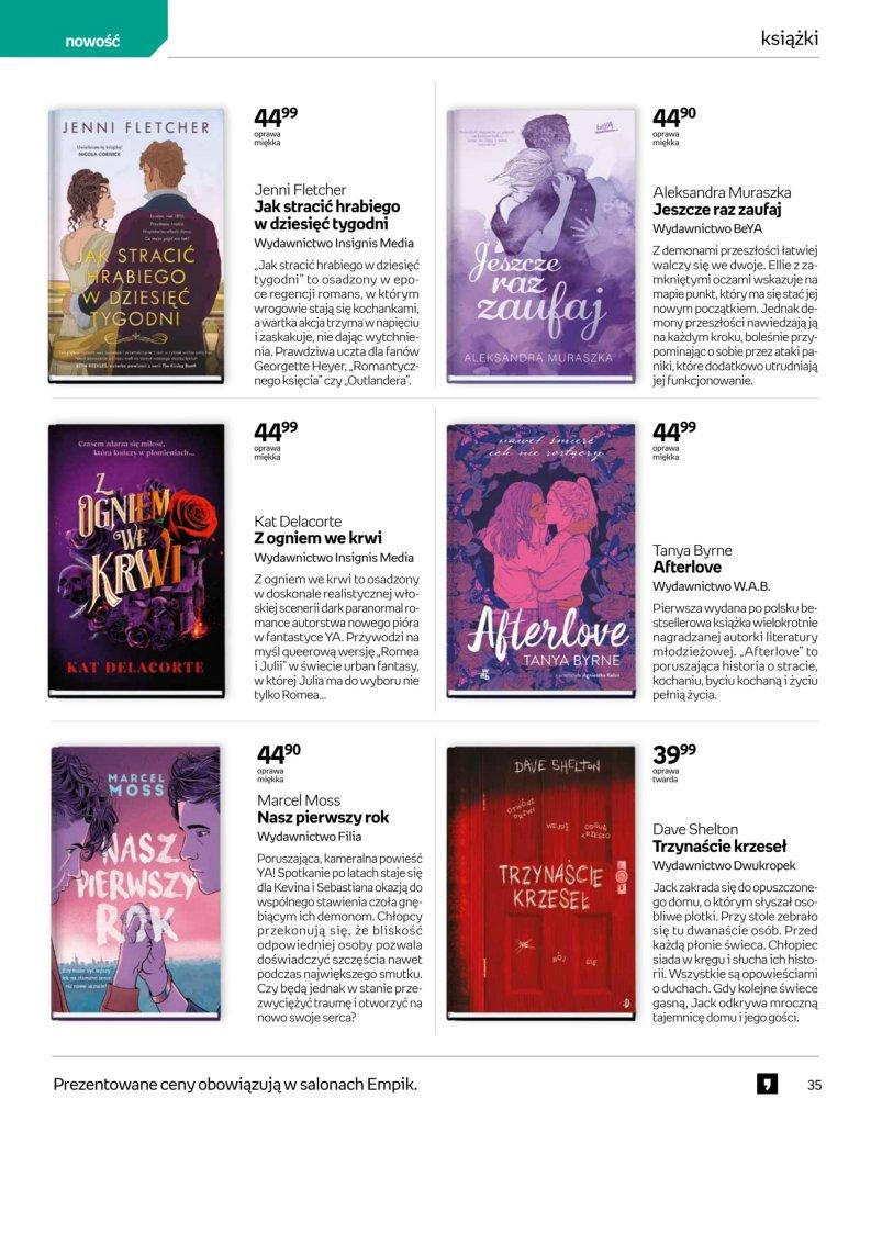 Gazetka promocyjna empik str. 35