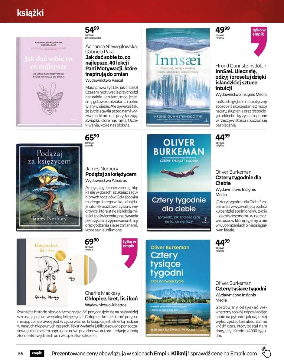 Gazetka promocyjna empik str. 56
