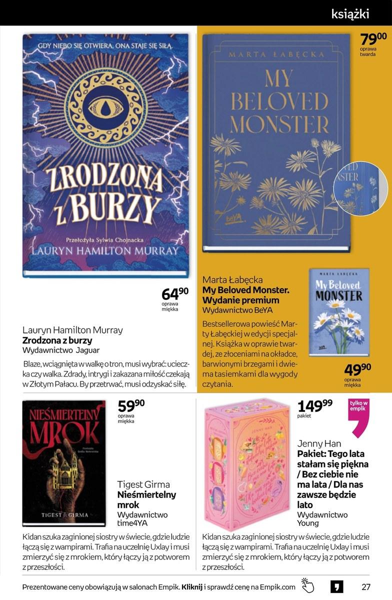 Gazetka promocyjna empik str. 27