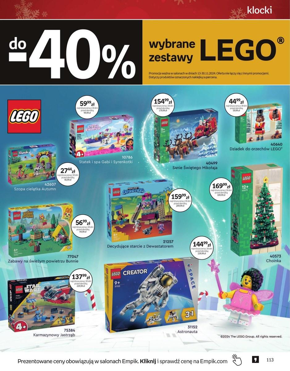 Gazetka promocyjna empik str. 113