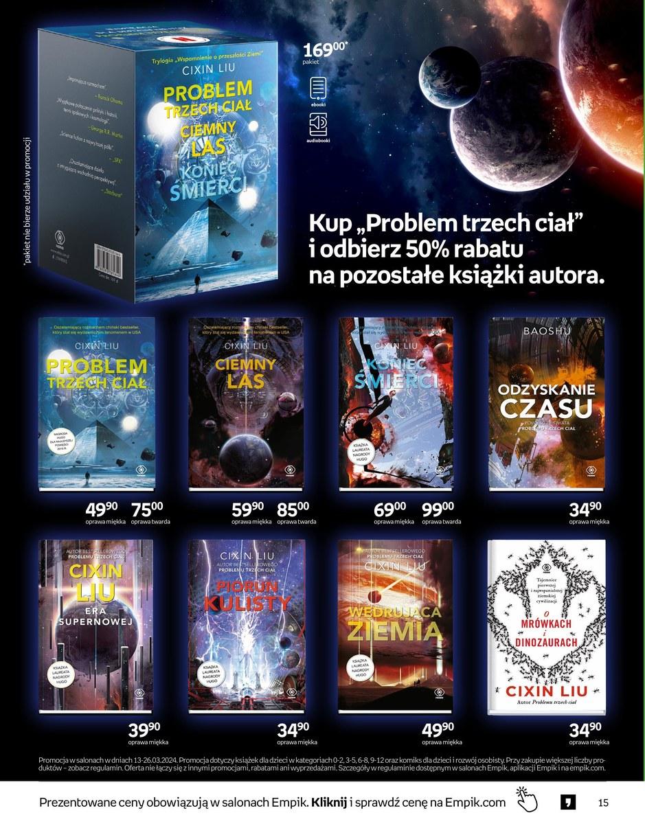 Gazetka promocyjna empik str. 15