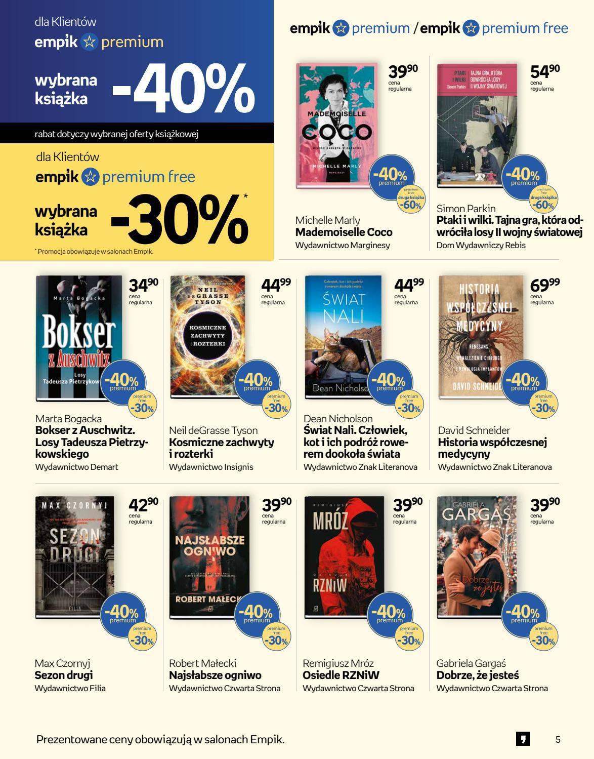 Gazetka promocyjna empik str. 5