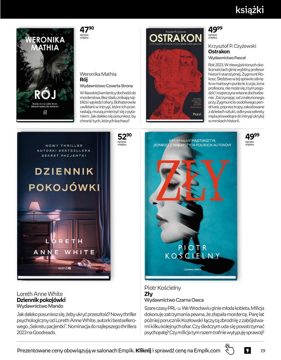 Gazetka promocyjna empik str. 19