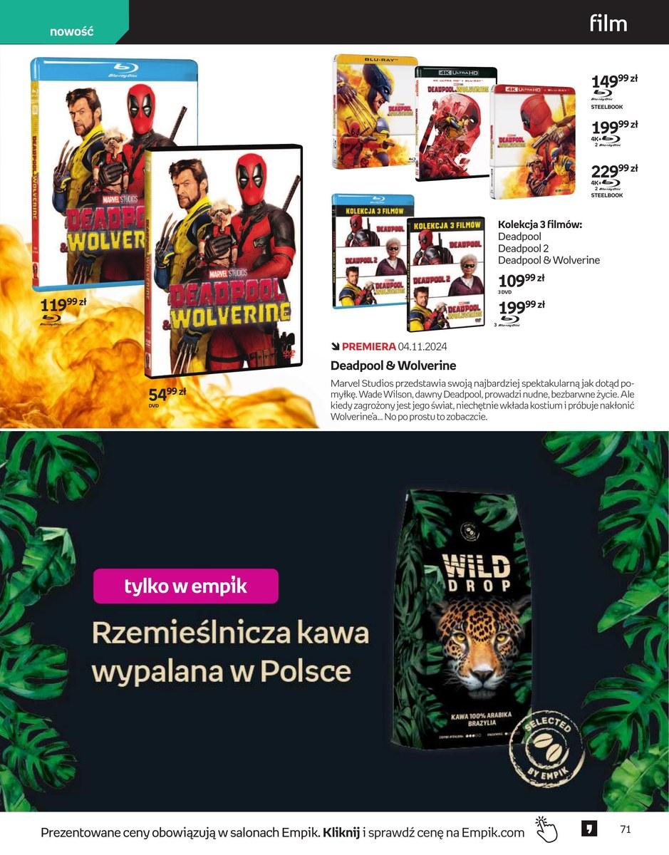 Gazetka promocyjna empik str. 71