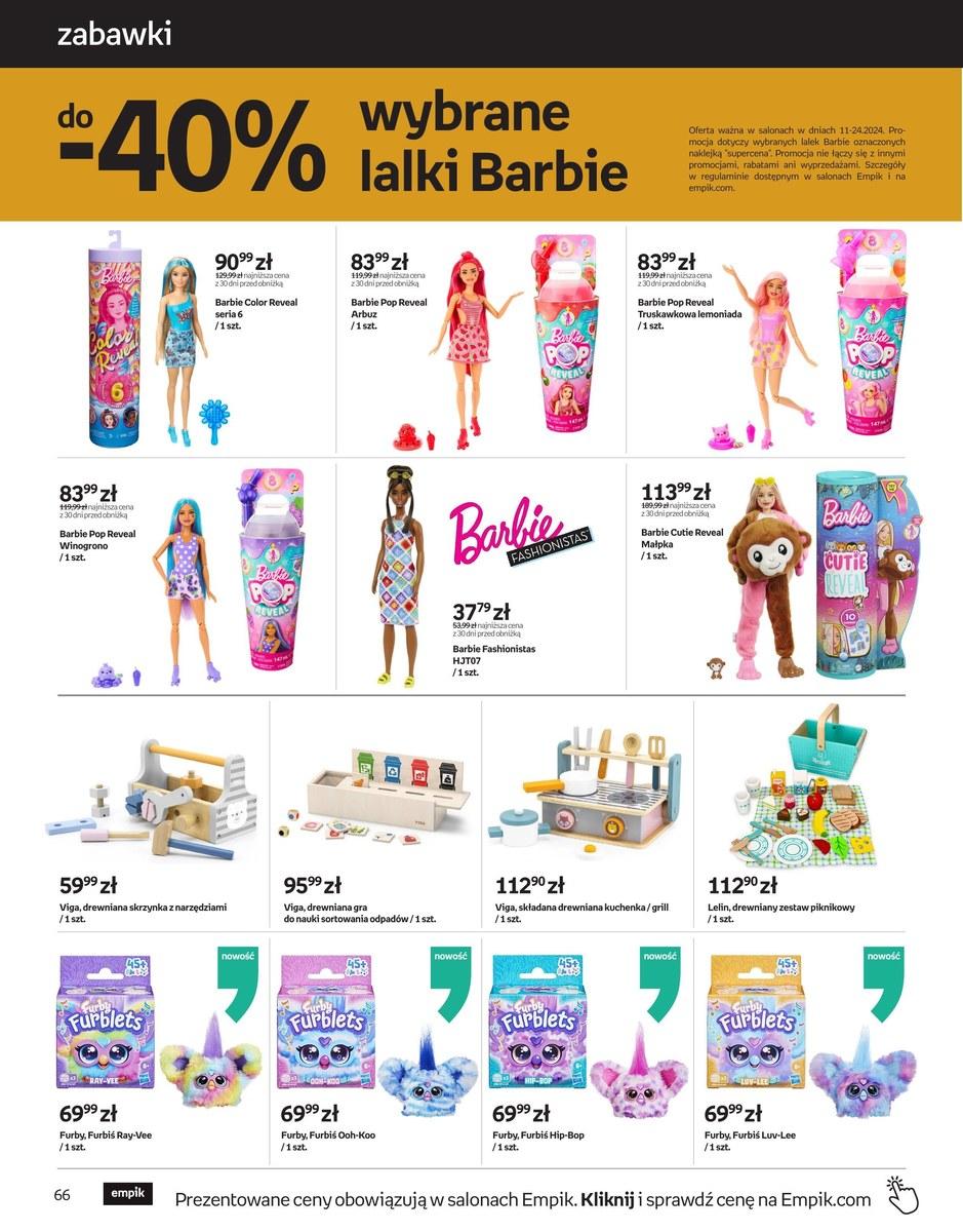 Gazetka promocyjna empik str. 66