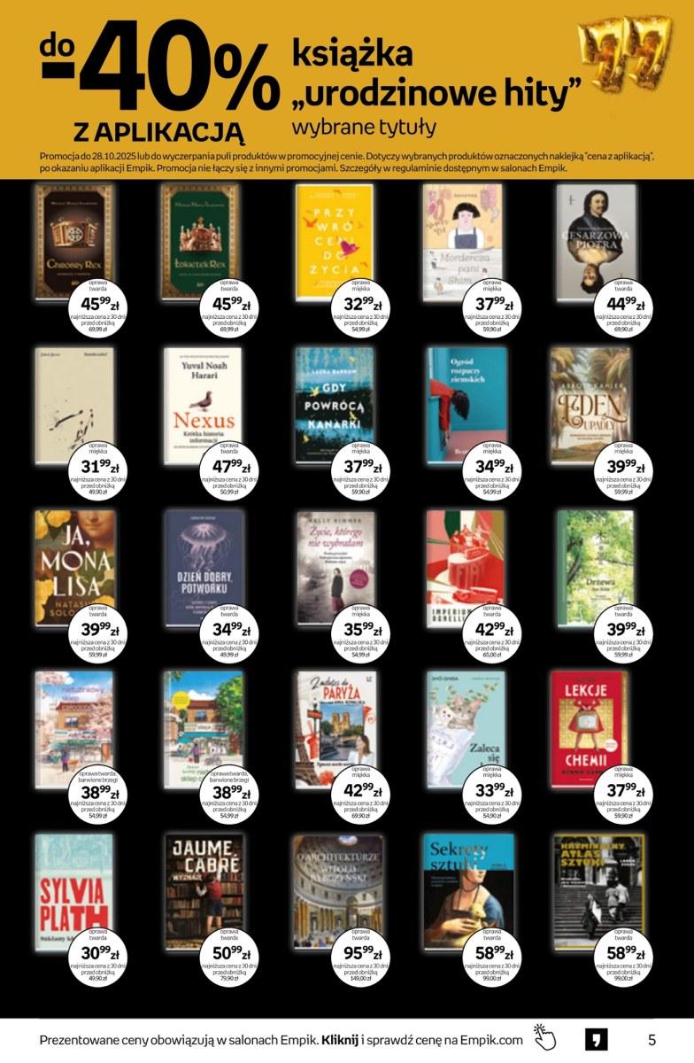 Gazetka promocyjna empik str. 5