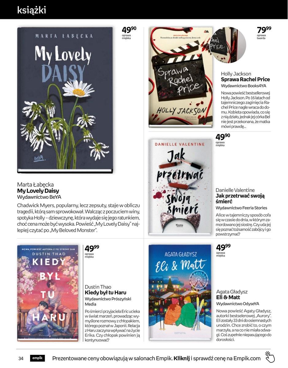 Gazetka promocyjna empik str. 34