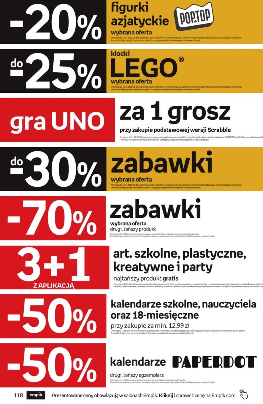 Gazetka promocyjna empik str. 118