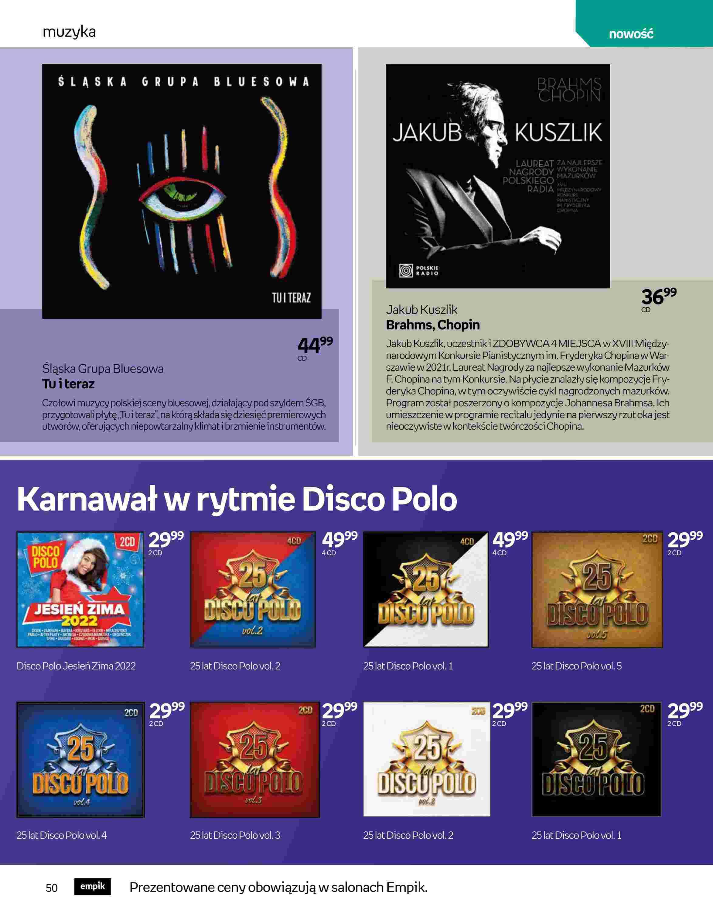 Gazetka promocyjna empik str. 50