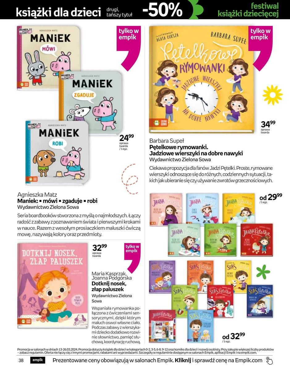 Gazetka promocyjna empik str. 38