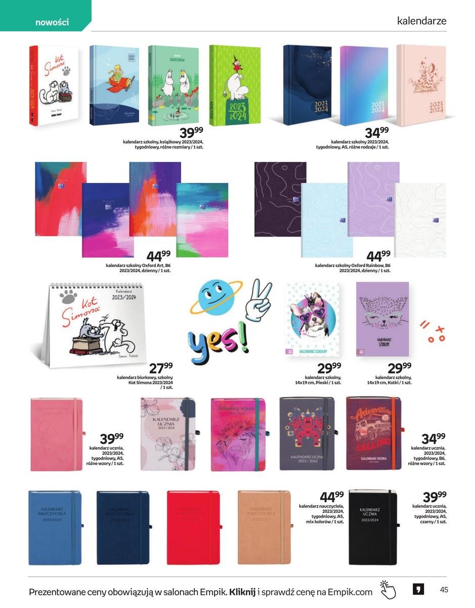 Gazetka promocyjna empik str. 45