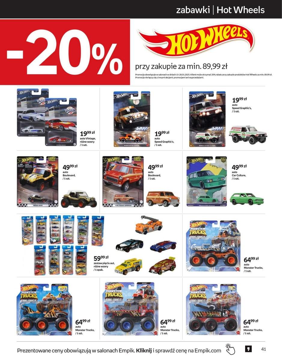 Gazetka promocyjna empik str. 41
