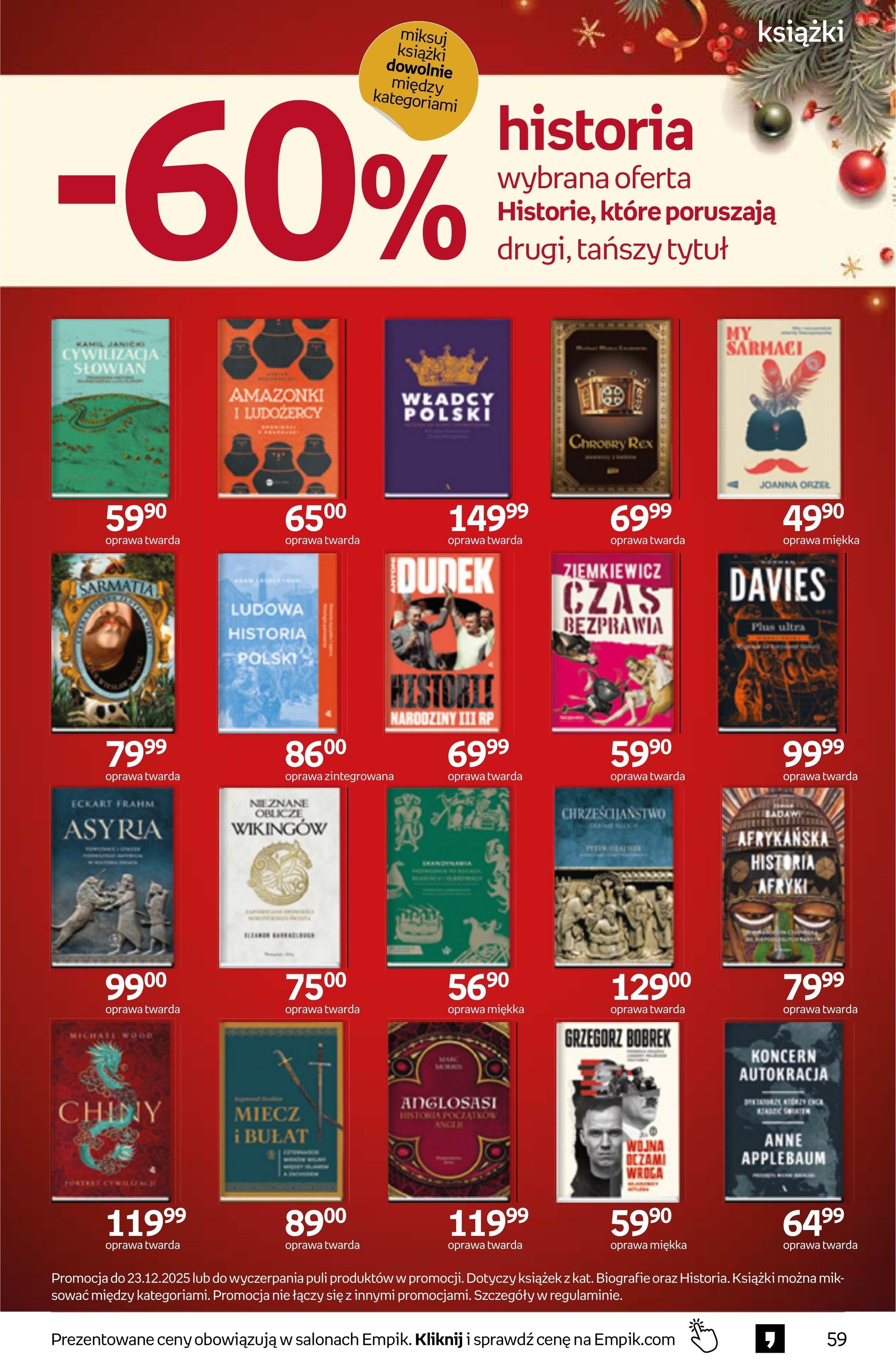 Gazetka promocyjna empik str. 59