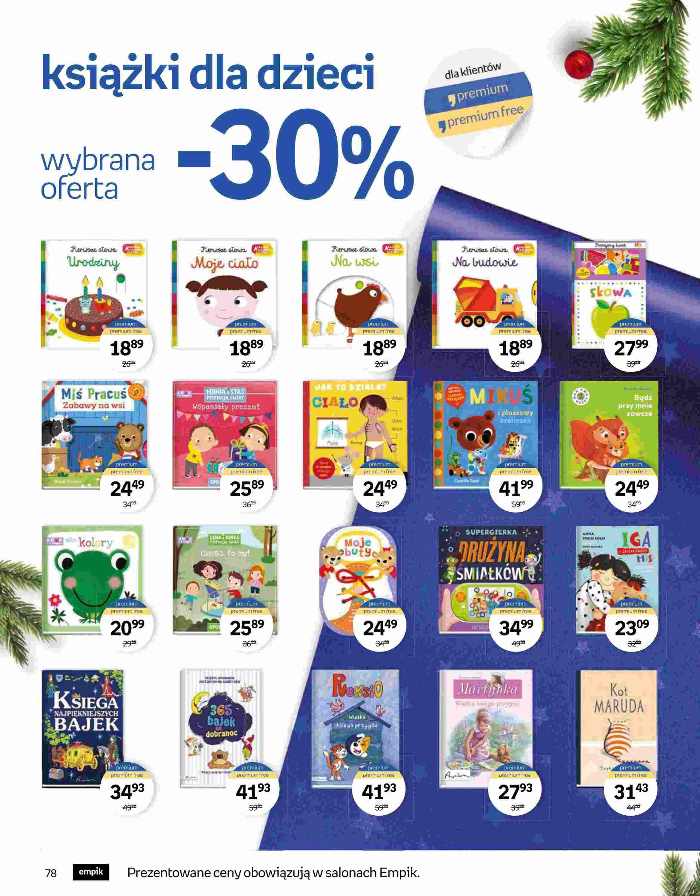 Gazetka promocyjna empik str. 80