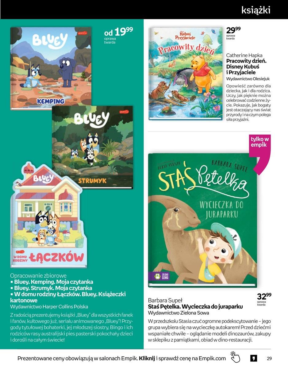 Gazetka promocyjna empik str. 29