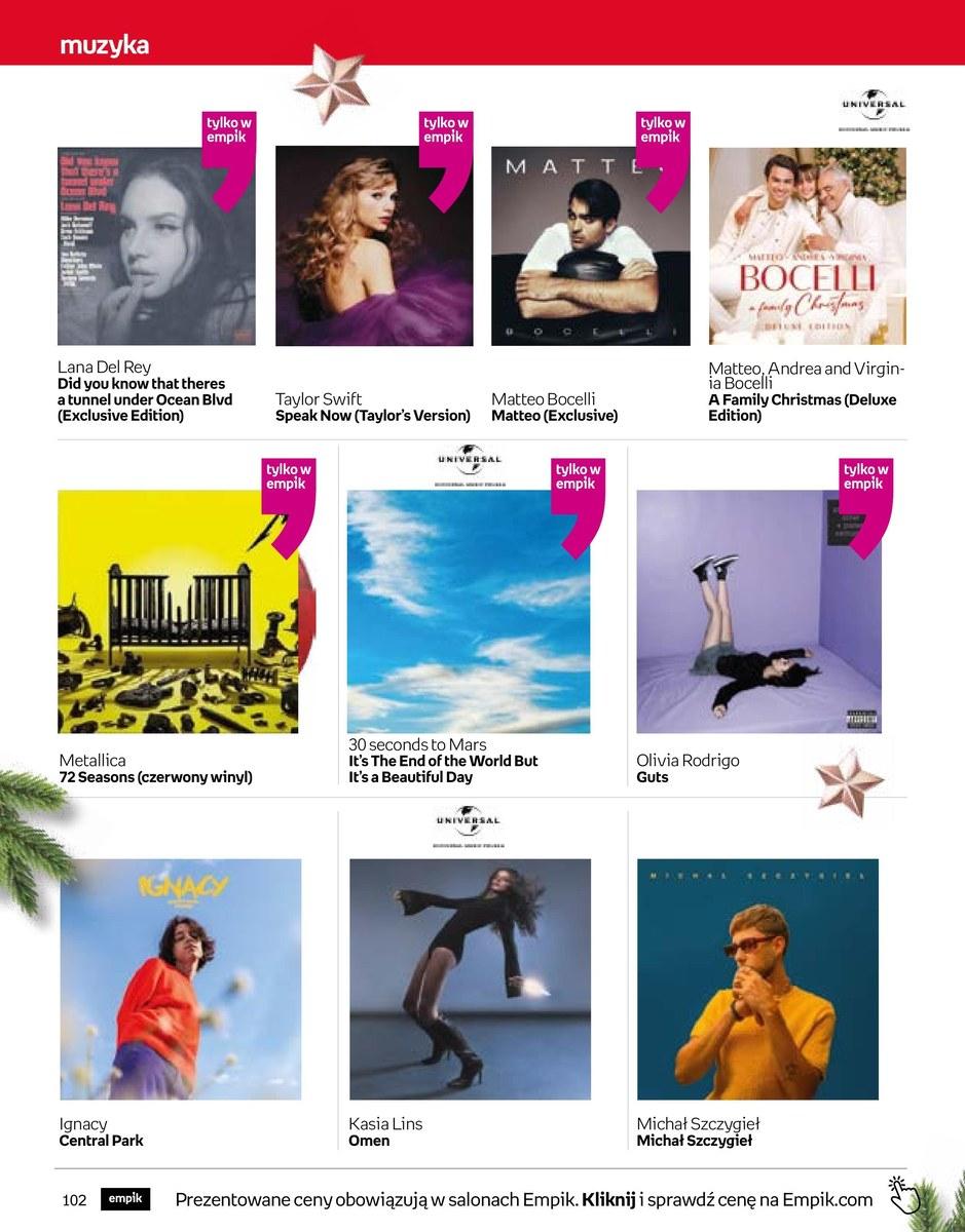 Gazetka promocyjna empik str. 102