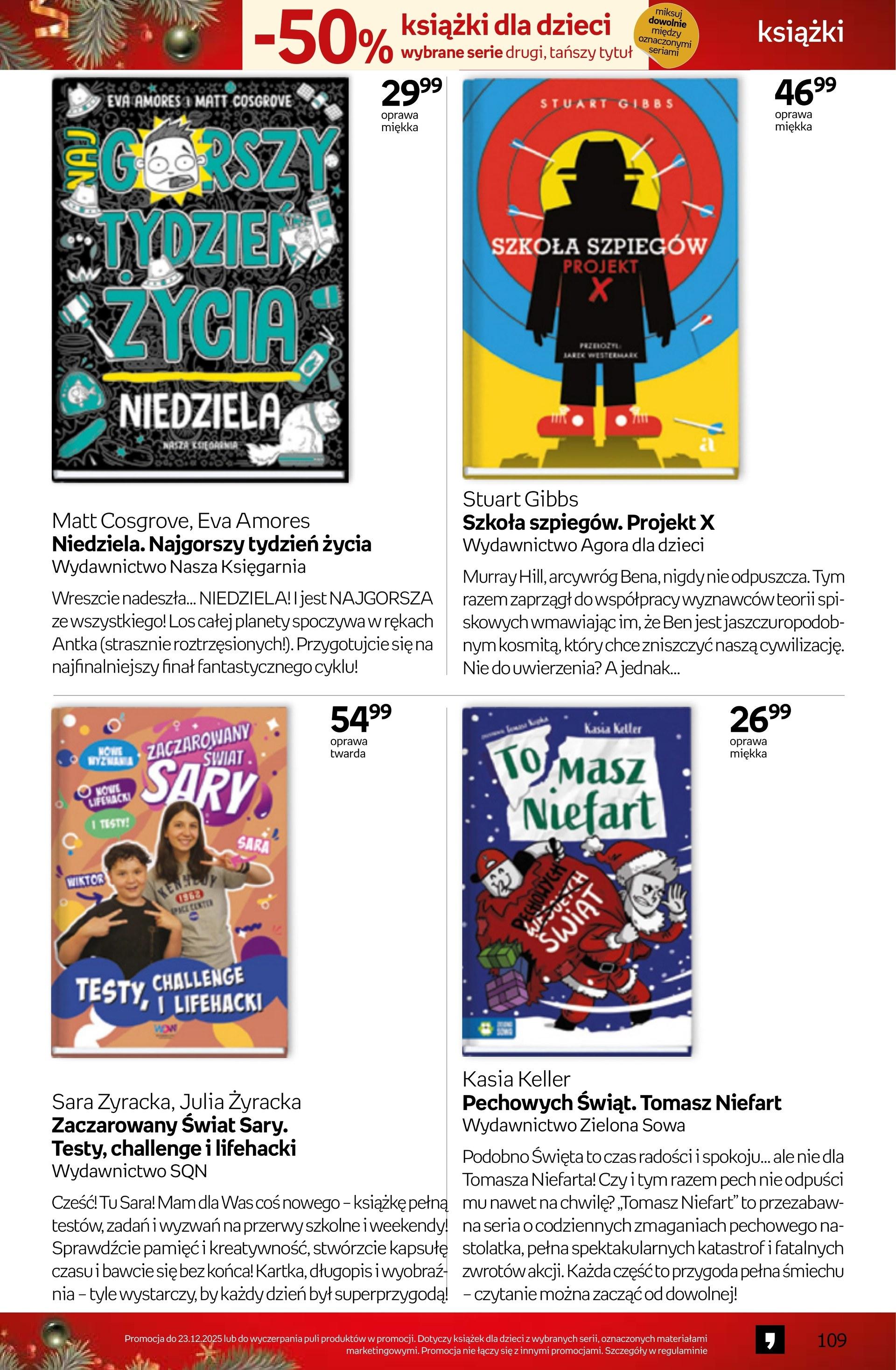 Gazetka promocyjna empik str. 109