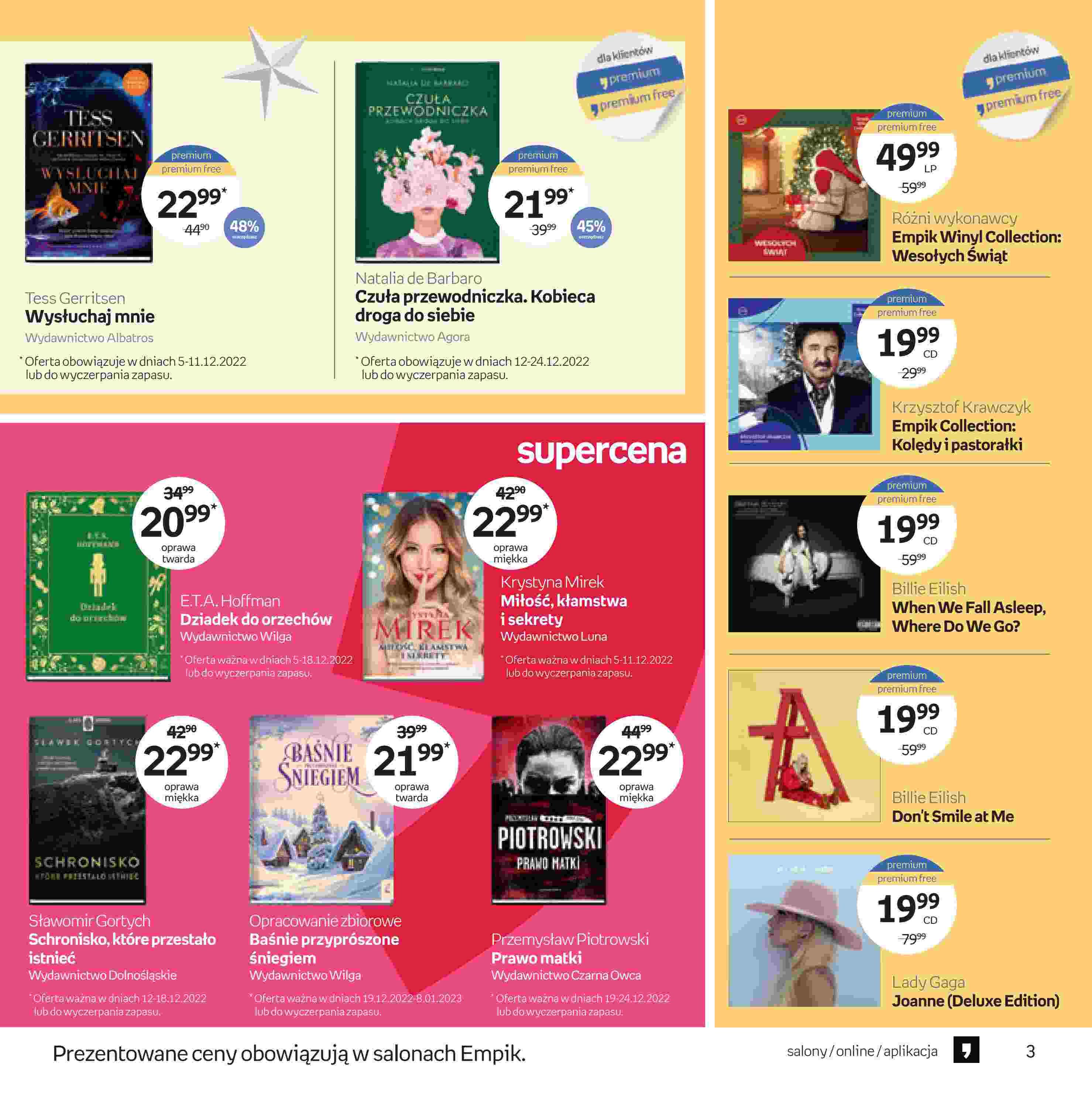 Gazetka promocyjna empik str. 3