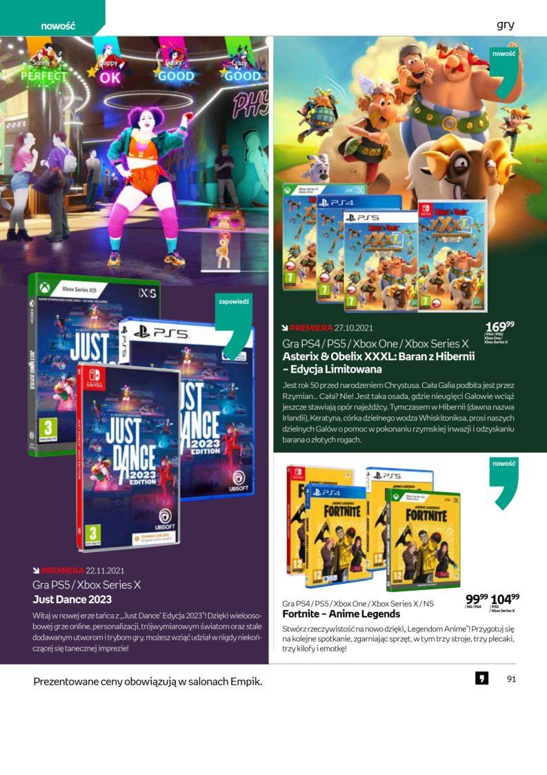 Gazetka promocyjna empik str. 91