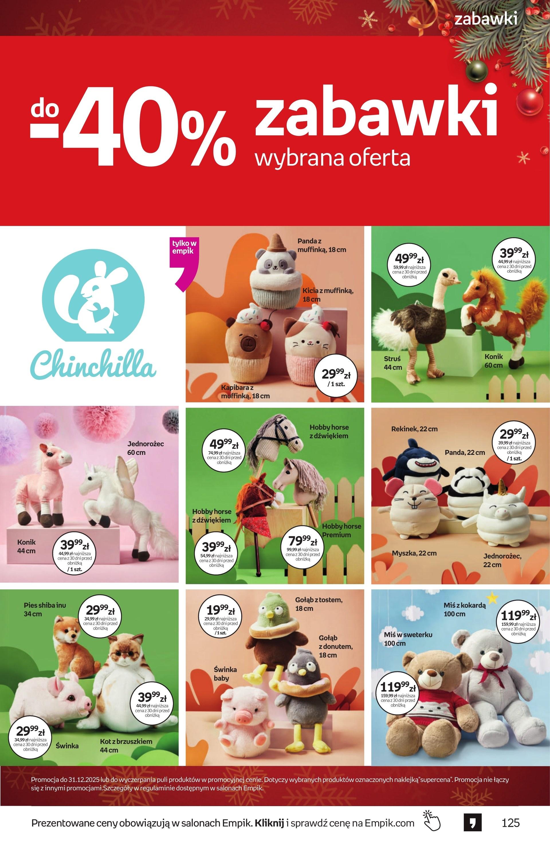 Gazetka promocyjna empik str. 125