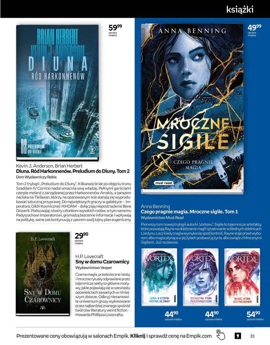 Gazetka promocyjna empik str. 31