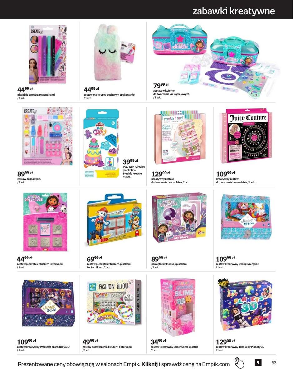 Gazetka promocyjna empik str. 63