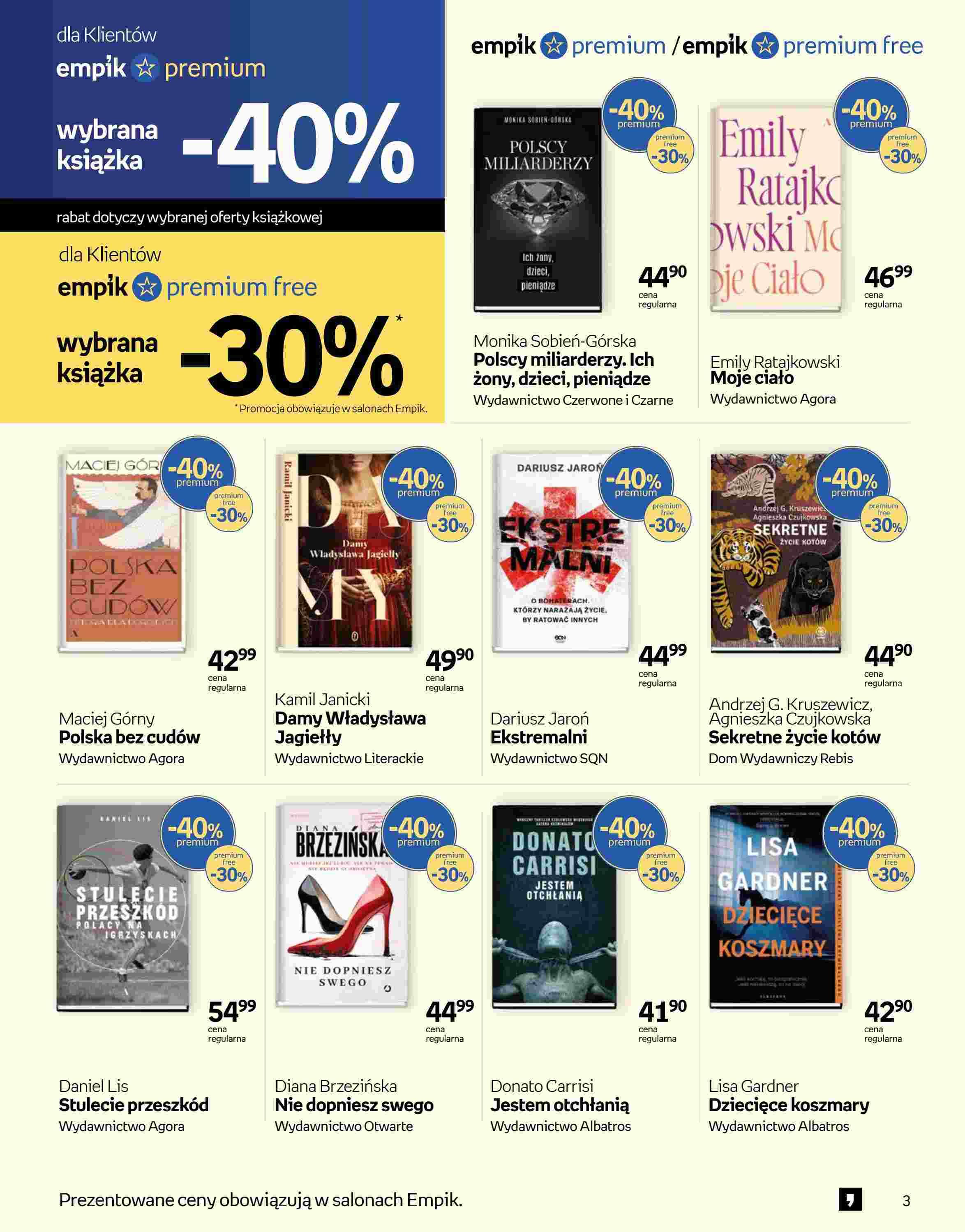 Gazetka promocyjna empik str. 3