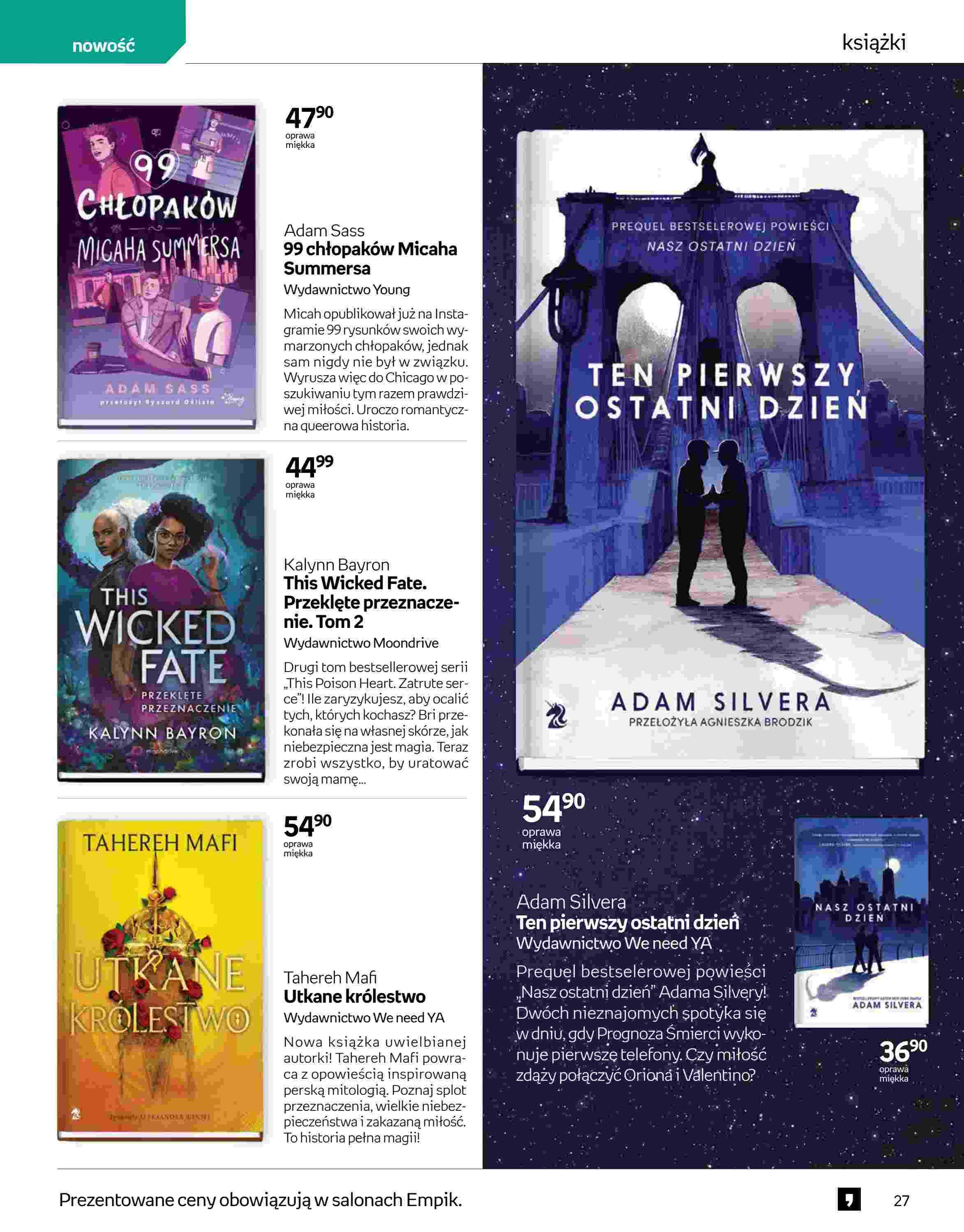 Gazetka promocyjna empik str. 27
