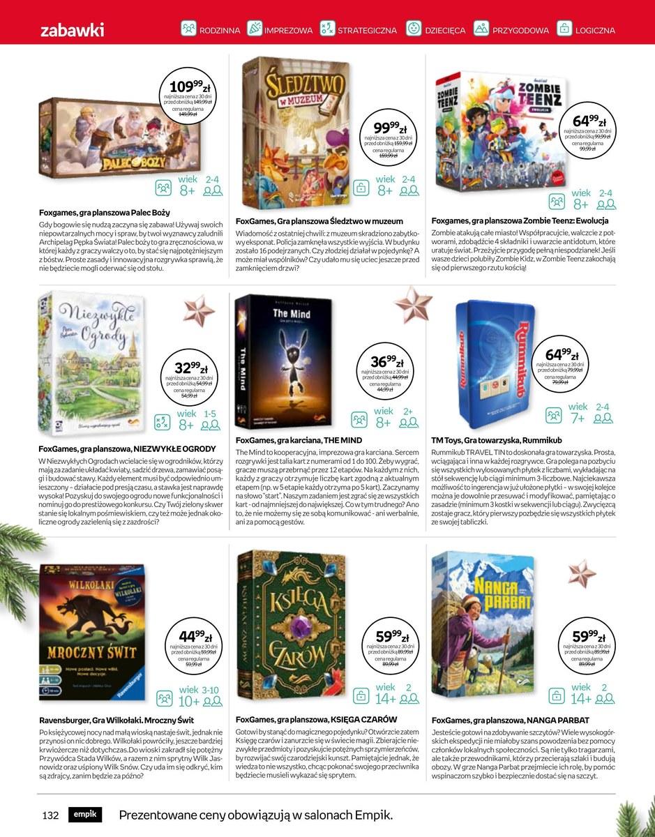 Gazetka promocyjna empik str. 132