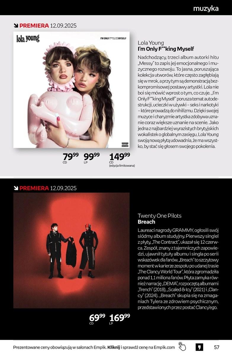 Gazetka promocyjna empik str. 57