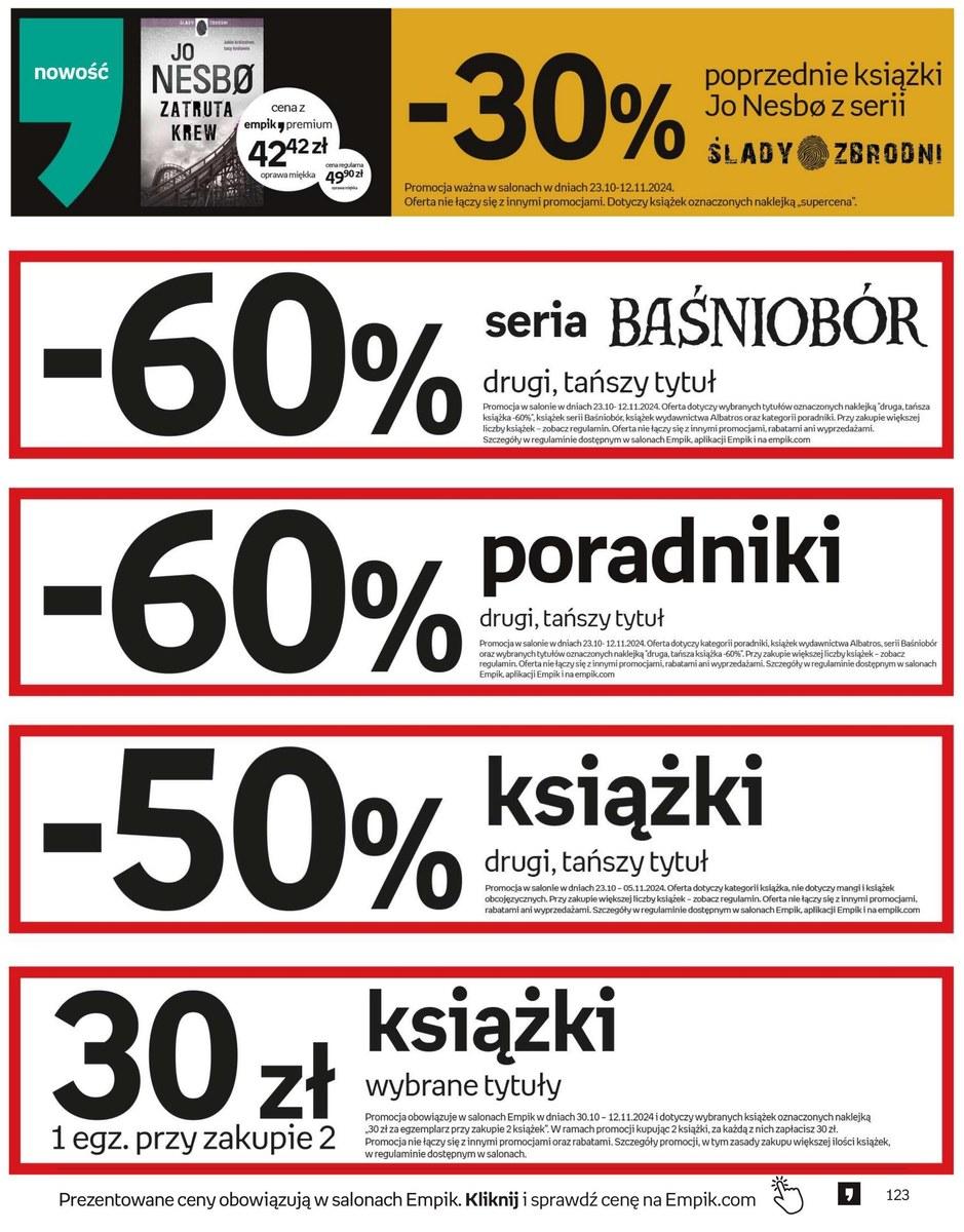 Gazetka promocyjna empik str. 123