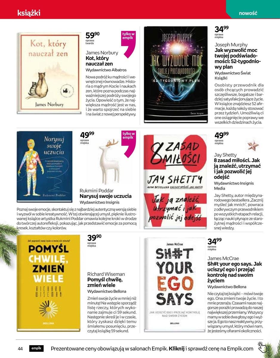 Gazetka promocyjna empik str. 44