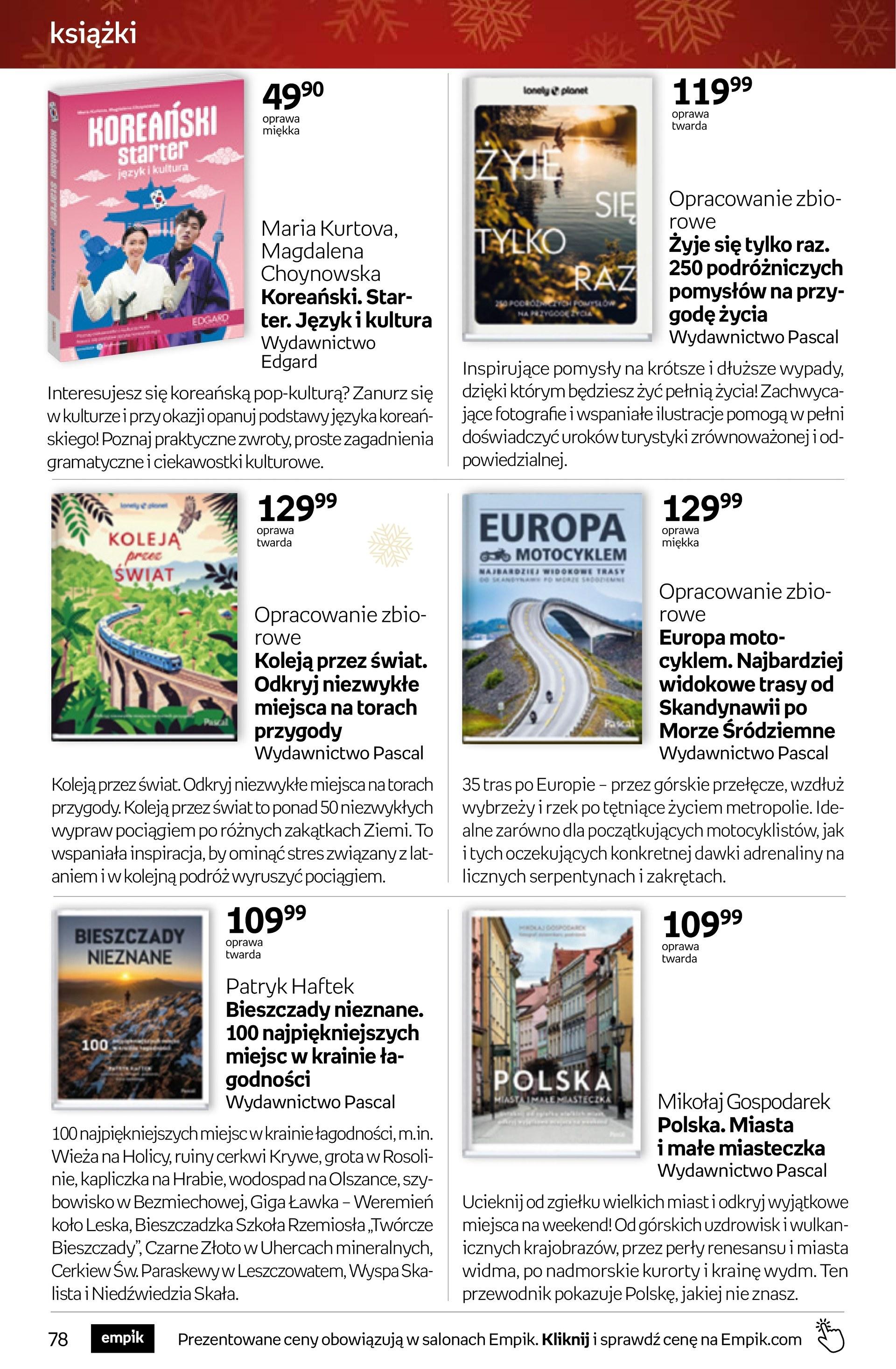 Gazetka promocyjna empik str. 78