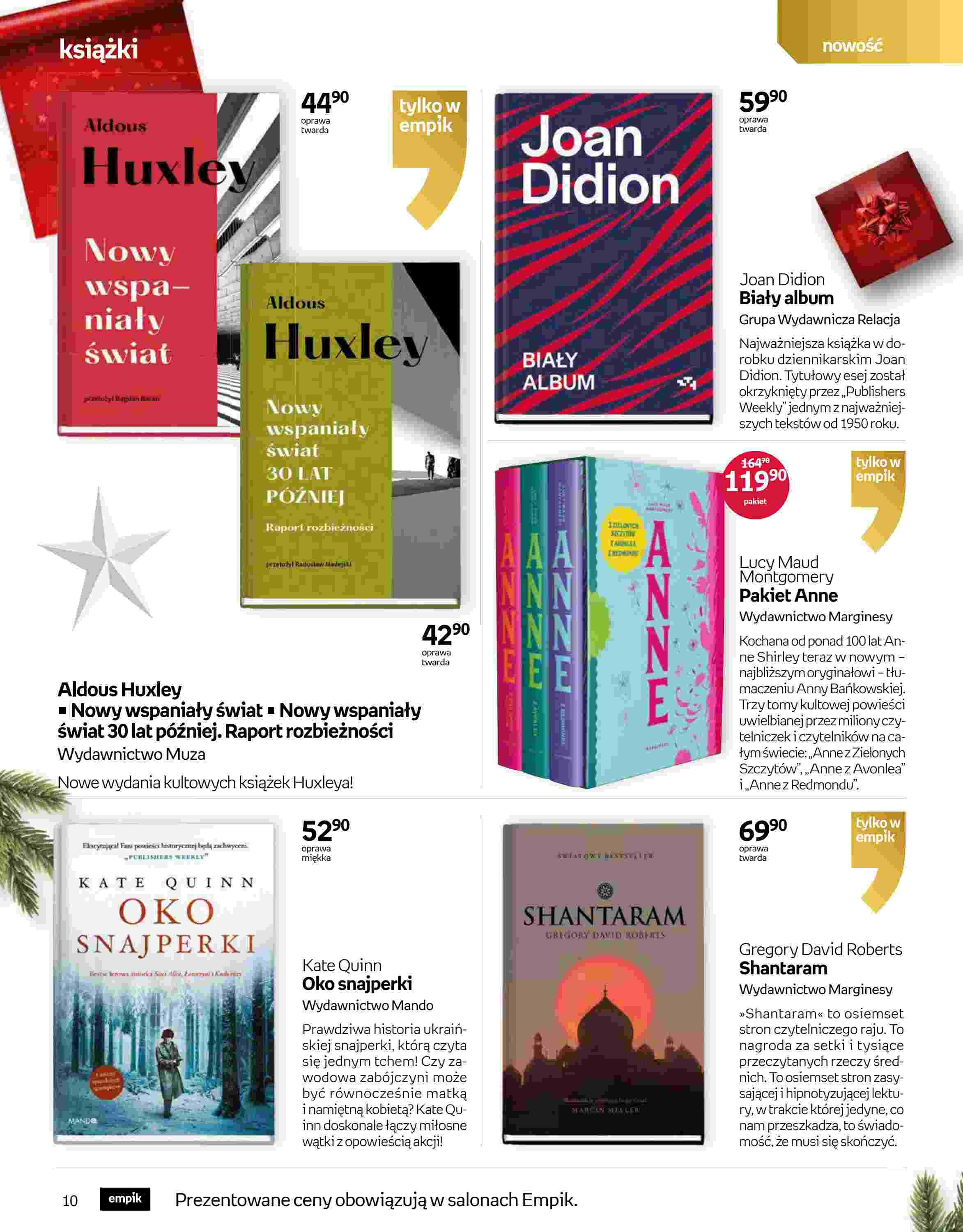 Gazetka promocyjna empik str. 10