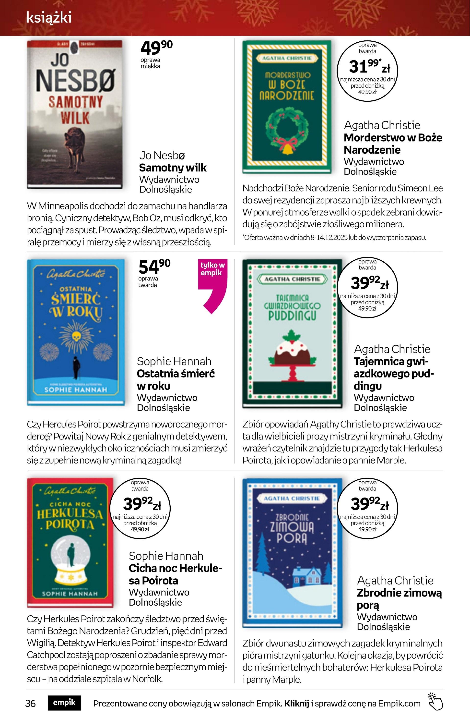 Gazetka promocyjna empik str. 36