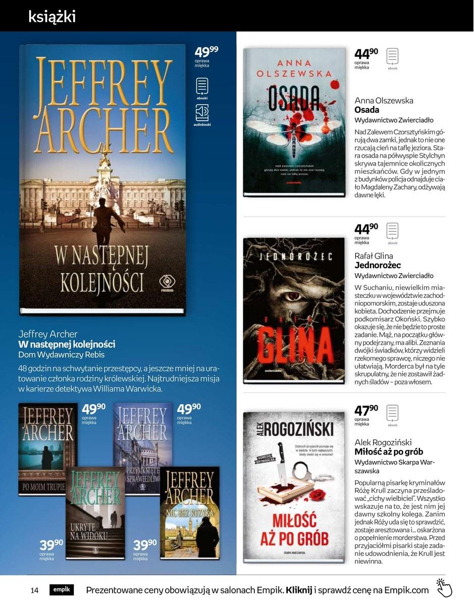 Gazetka promocyjna empik str. 14