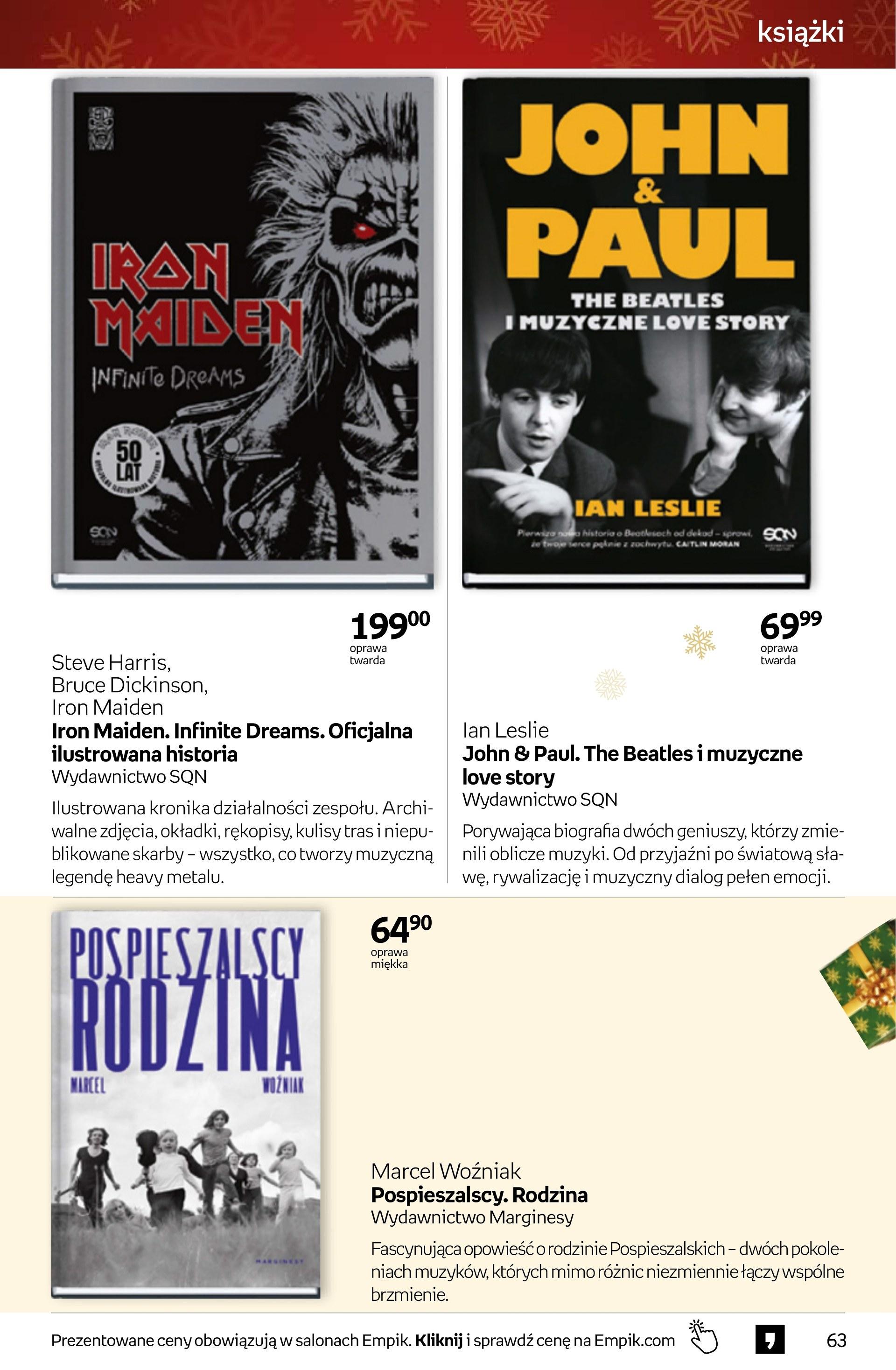 Gazetka promocyjna empik str. 63