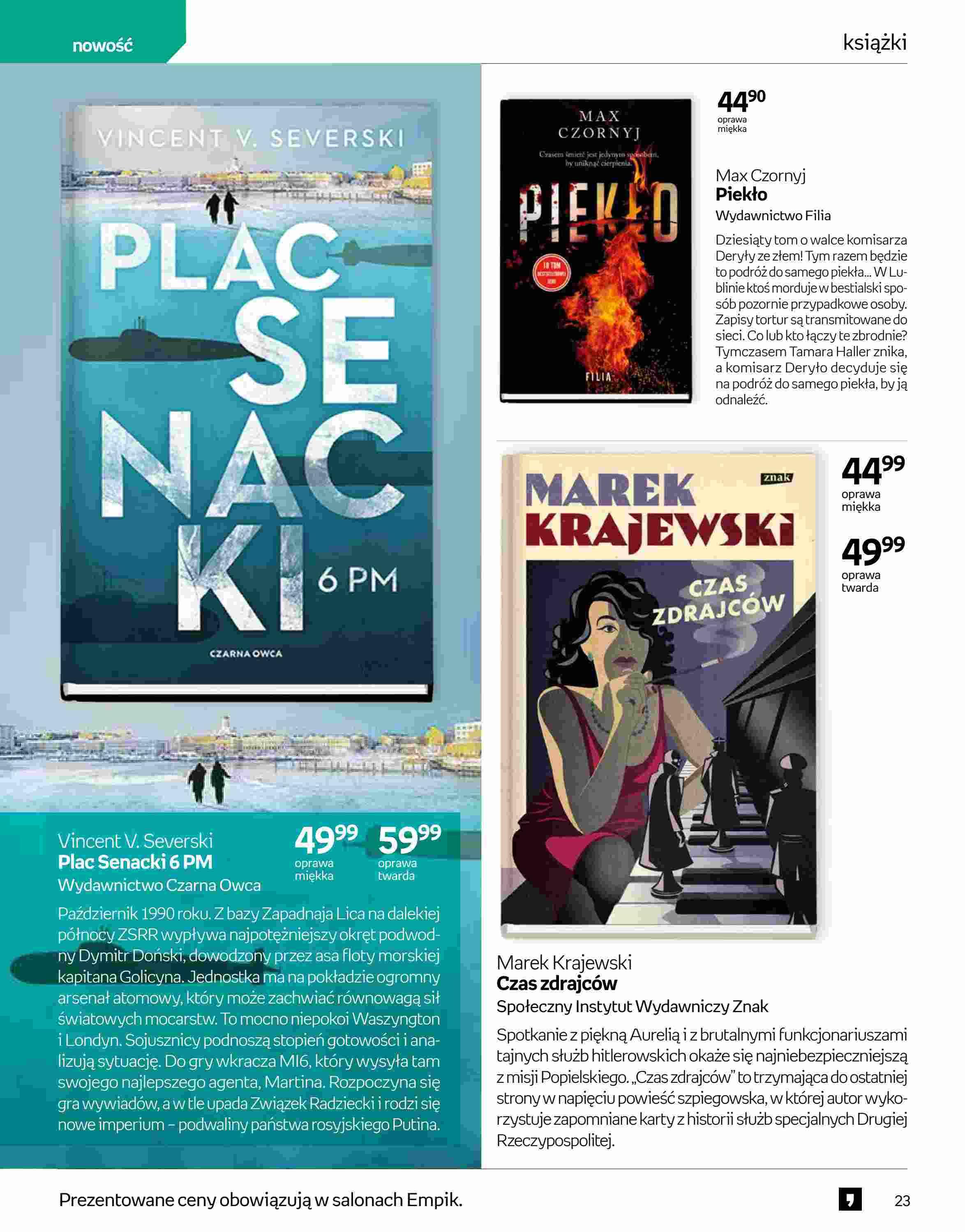 Gazetka promocyjna empik str. 23